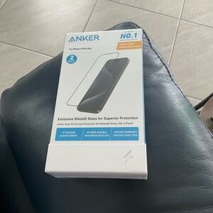 Anker exclusive shield x glass Screen Protector - only one for 15 Pro Max